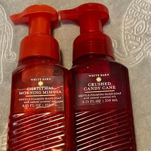 Bath&BodyWorks Holiday Foaming Hand Soap Bundle! NWT!